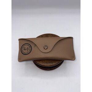 Vintage Ray Ban Sunglasses Case       (Case Only) Tan